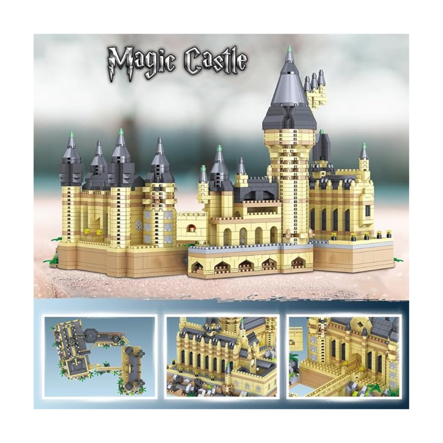 Medieval Magic Castle Building Blocks