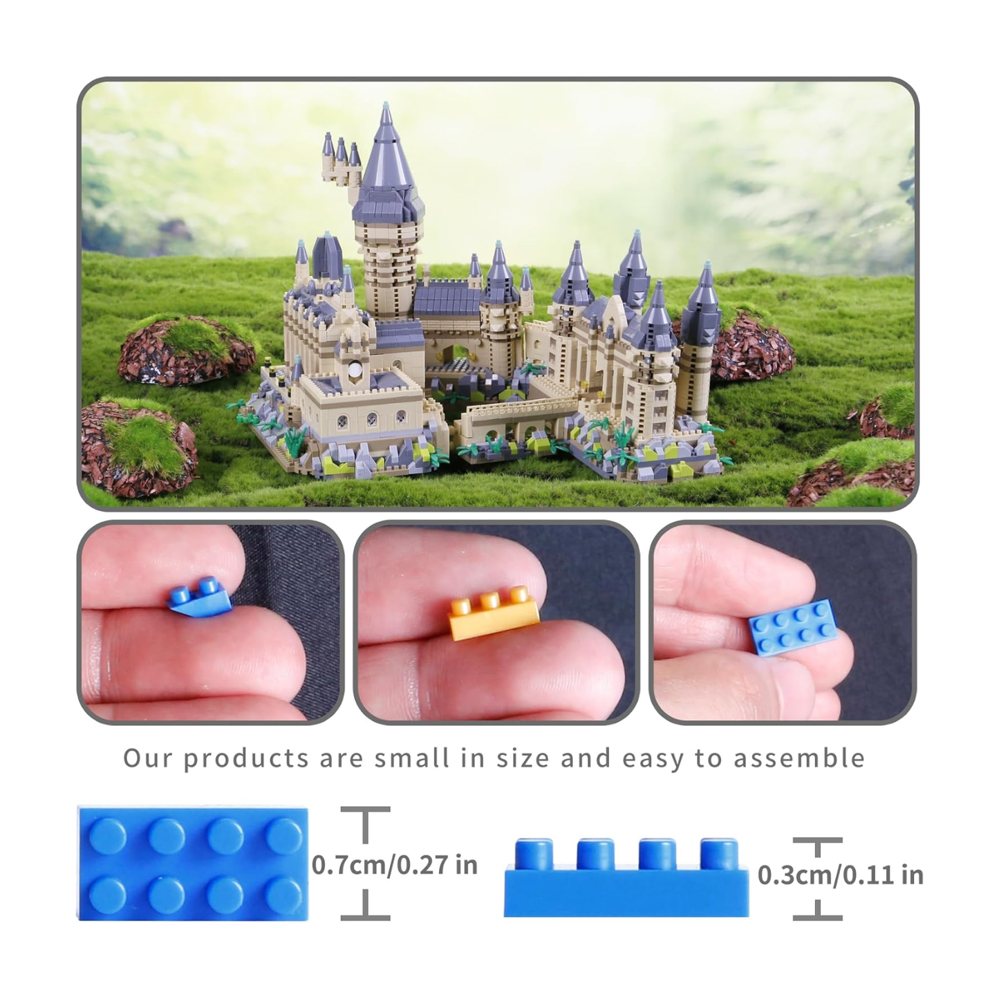 Medieval Magic Castle Building Blocks